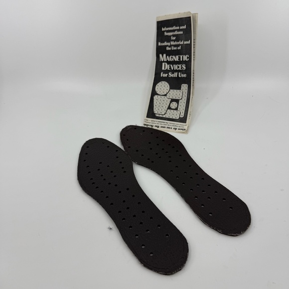 Vintage Nikken Magnet Insoles with Massage Nodes, - Picture 1 of 8